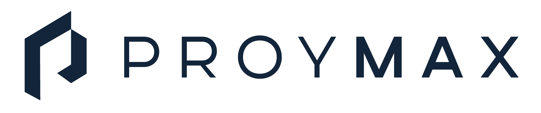 PROYMAX LOGOS_Logo en Horizontal – Azul